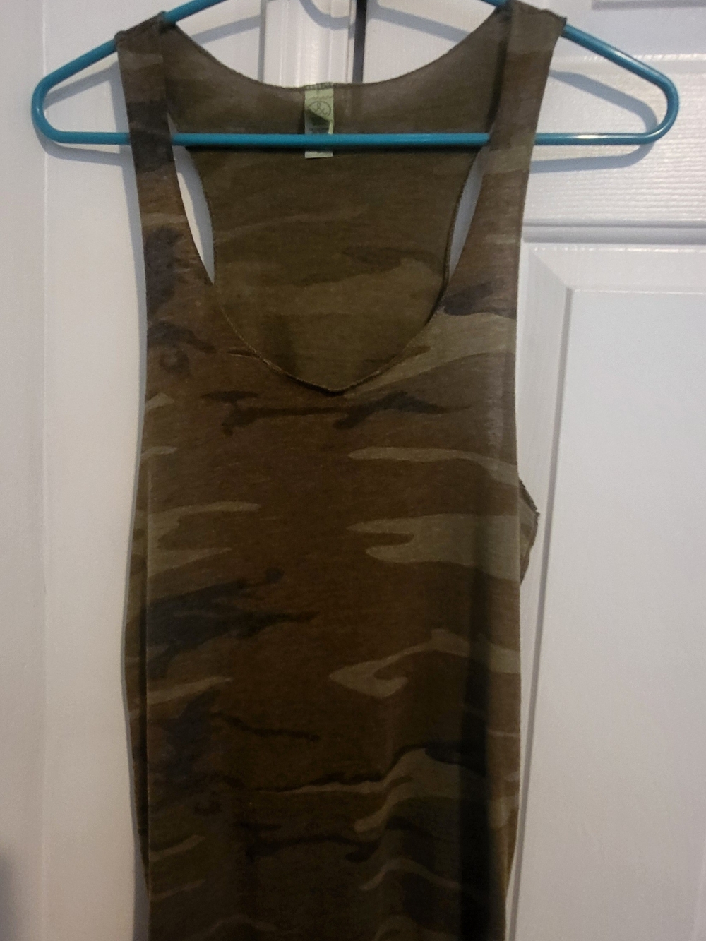 Alternative Olive Green Camo Tank Top
